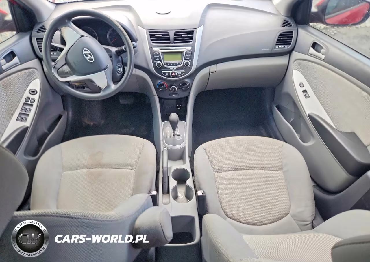 2013 Hyundai Accent Gls VIN:KMHCT4AE3DU357883 - 8