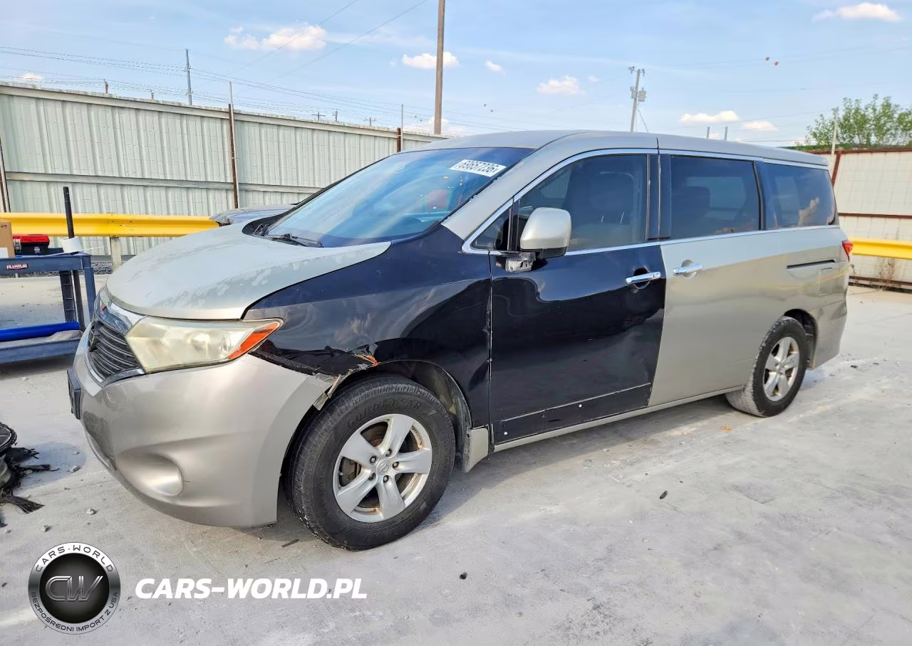 2012 Nissan Quest 3.5 S VIN:JN8AE2KP2C9034974 - 1