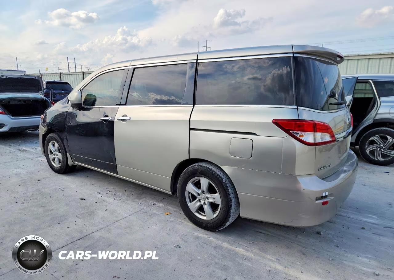 2012 Nissan Quest 3.5 S VIN:JN8AE2KP2C9034974 - 2