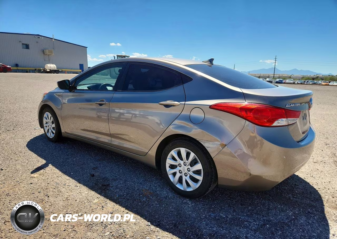 2013 Hyundai Elantra Gls VIN:5NPDH4AE2DH191909 - 2
