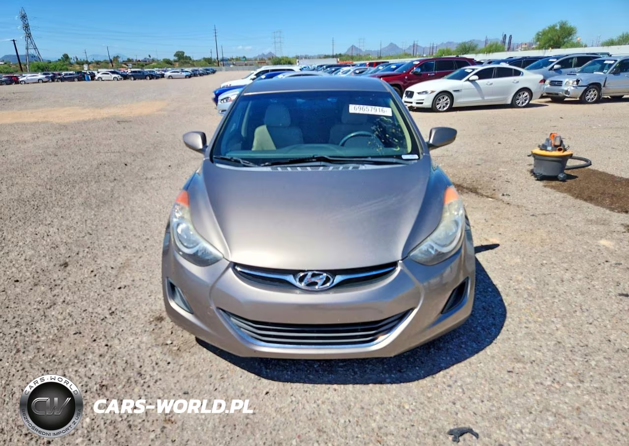2013 Hyundai Elantra Gls VIN:5NPDH4AE2DH191909 - 5