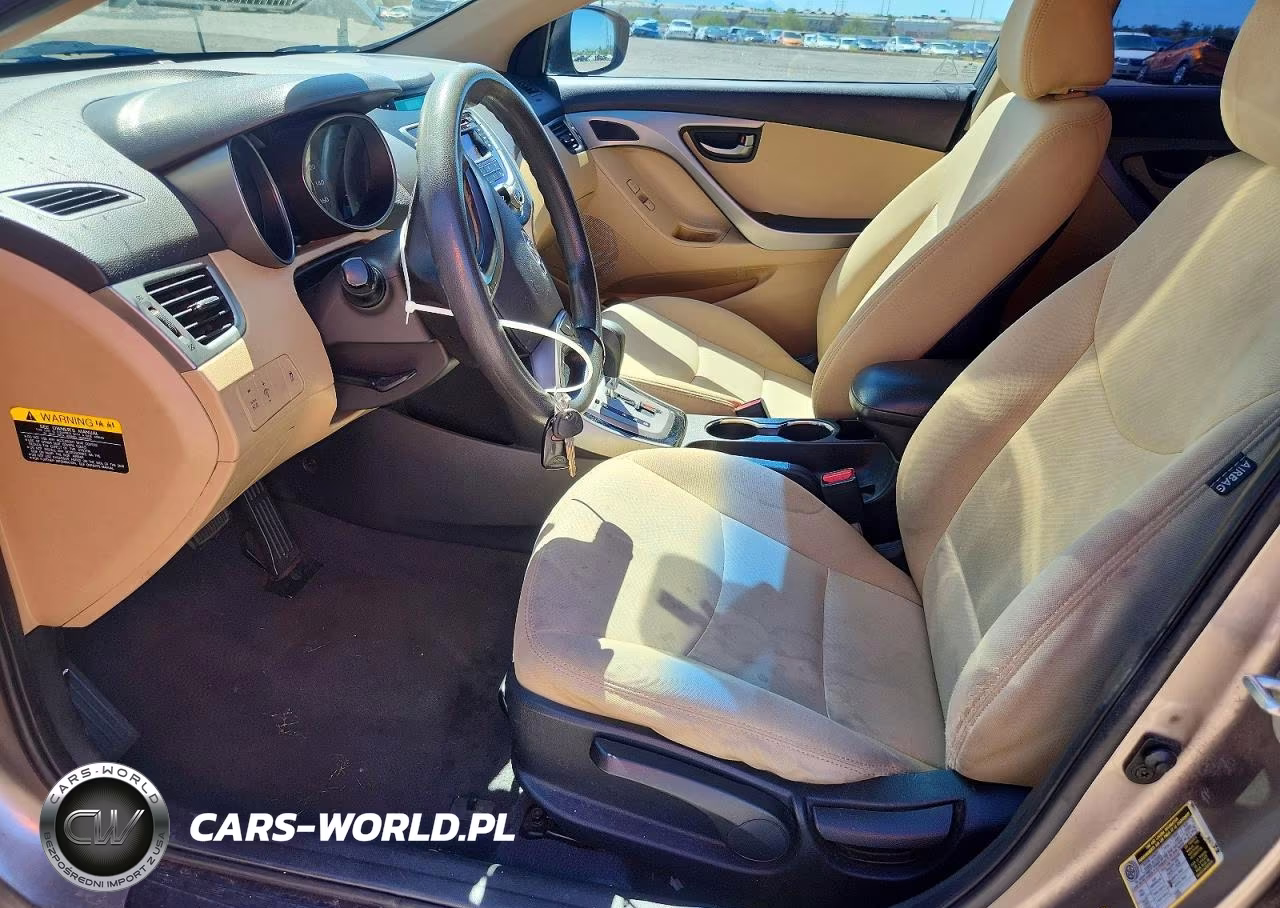 2013 Hyundai Elantra Gls VIN:5NPDH4AE2DH191909 - 7