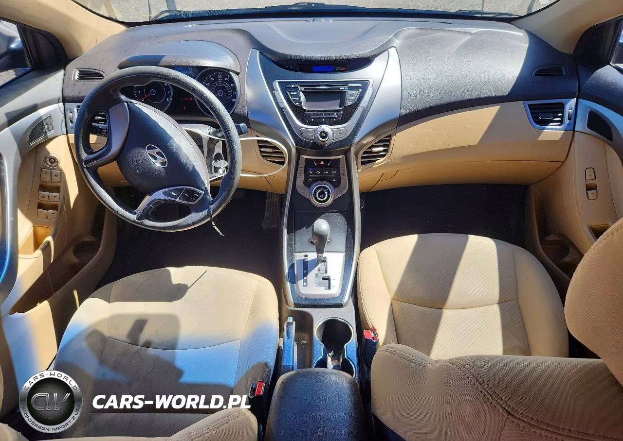 2013 Hyundai Elantra Gls VIN:5NPDH4AE2DH191909 - 8