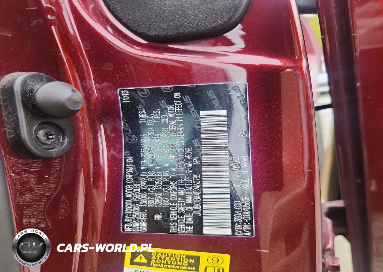 2014 Lexus Rx 350 Base VIN:JTJBK1BA4E2460785 - 13