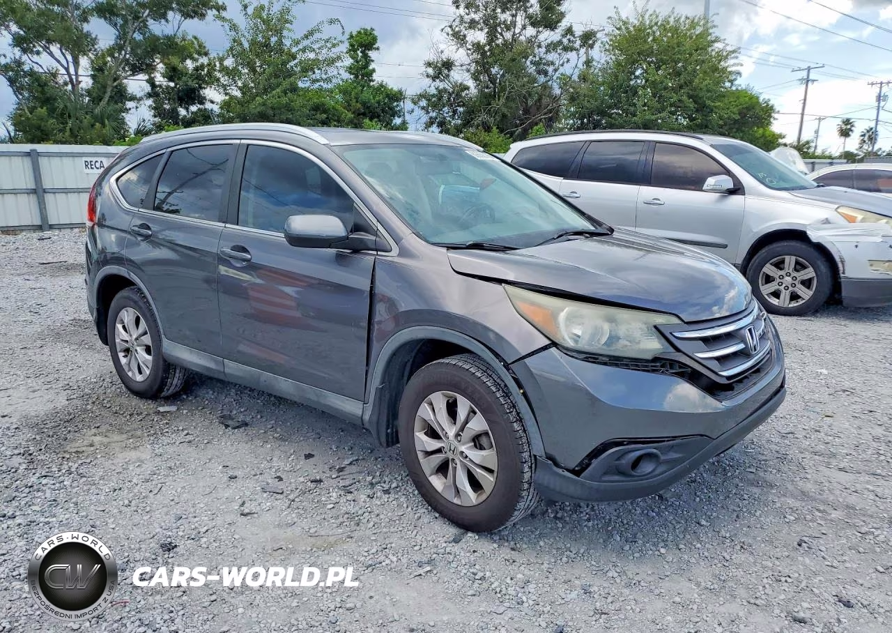 2013 Honda Cr-V Exl VIN:2HKRM3H78DH520700 - 4