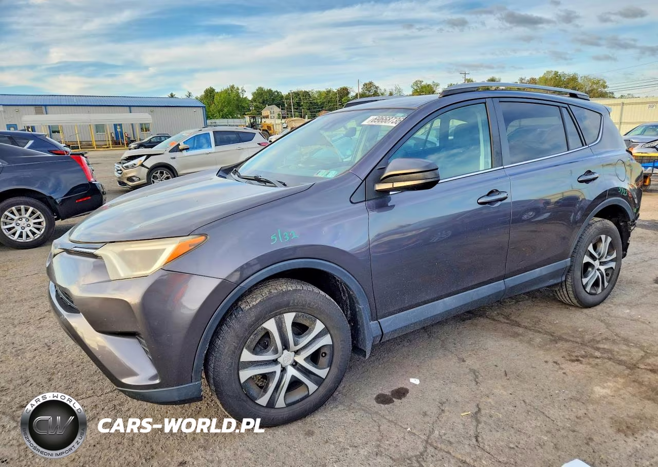 2017 Toyota Rav4 Le VIN:2T3BFREV7HW604491 - 1