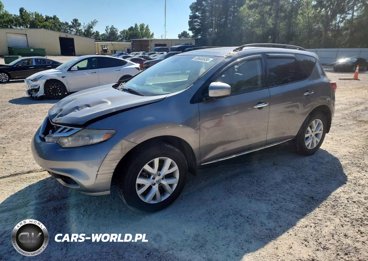 2011 Nissan Murano S VIN:JN8AZ1MU6BW058535 - 1