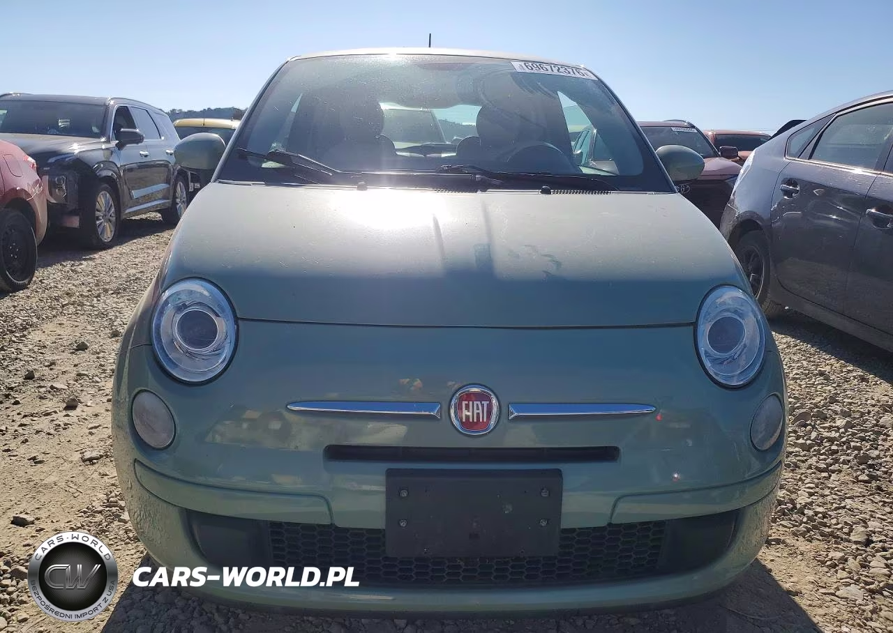 2012 Fiat 500 Pop VIN:3C3CFFAR2CT381129 - 5