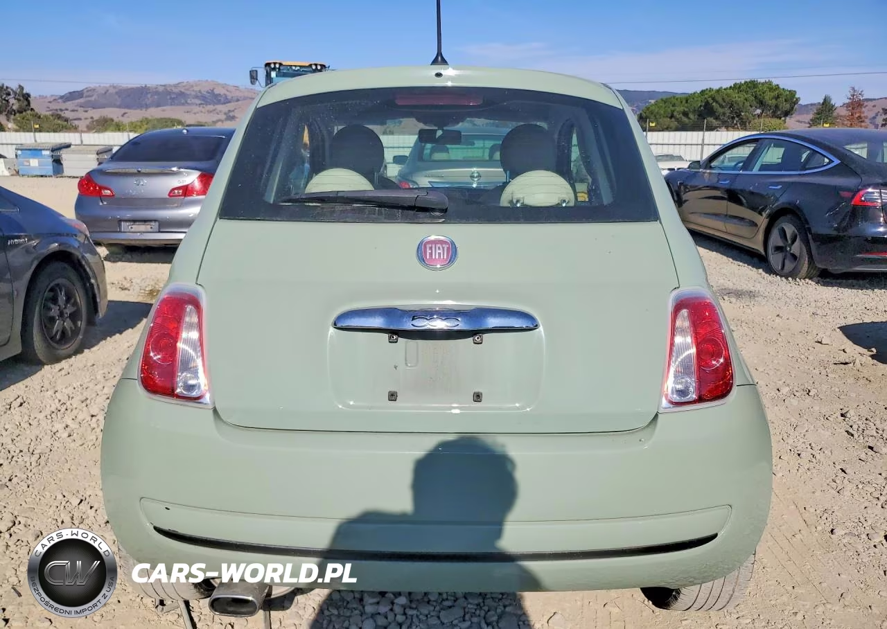 2012 Fiat 500 Pop VIN:3C3CFFAR2CT381129 - 6