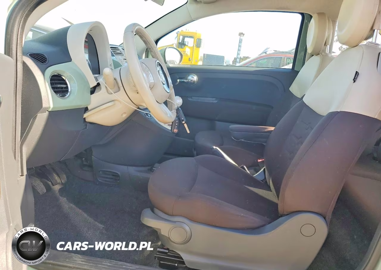 2012 Fiat 500 Pop VIN:3C3CFFAR2CT381129 - 7