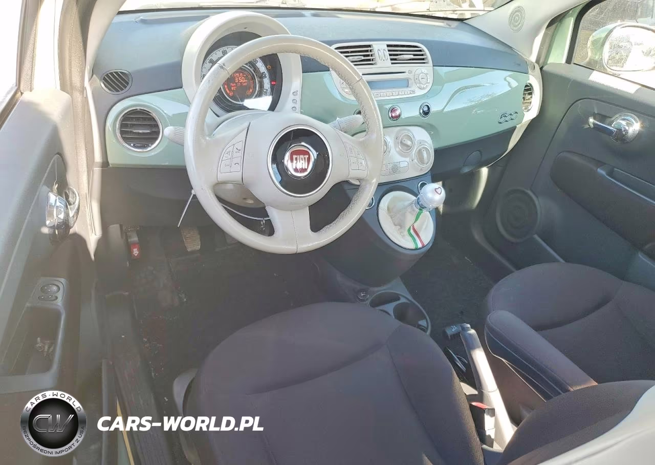 2012 Fiat 500 Pop VIN:3C3CFFAR2CT381129 - 8