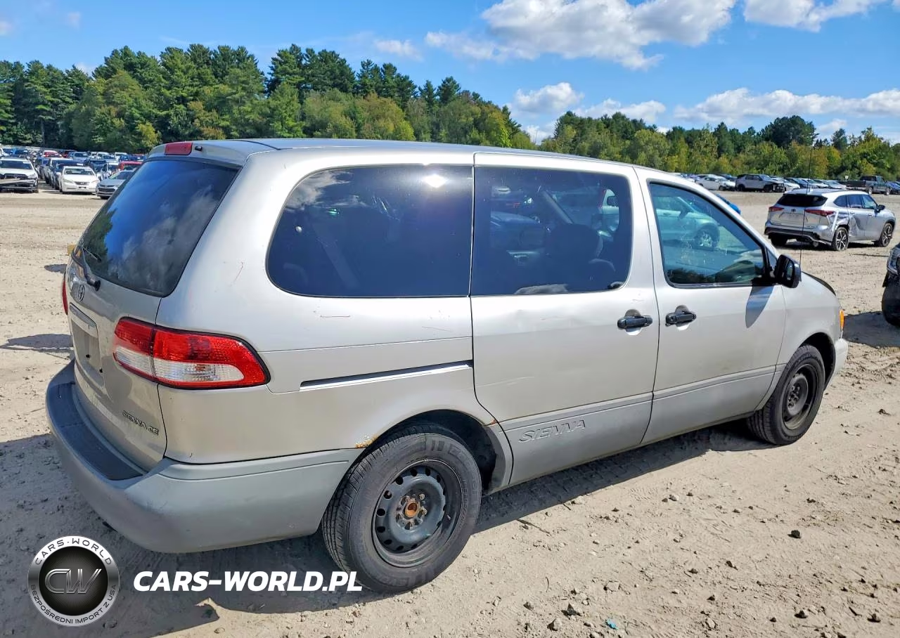 2001 Toyota Sienna Ce VIN:4T3ZF19C11U342434 - 3