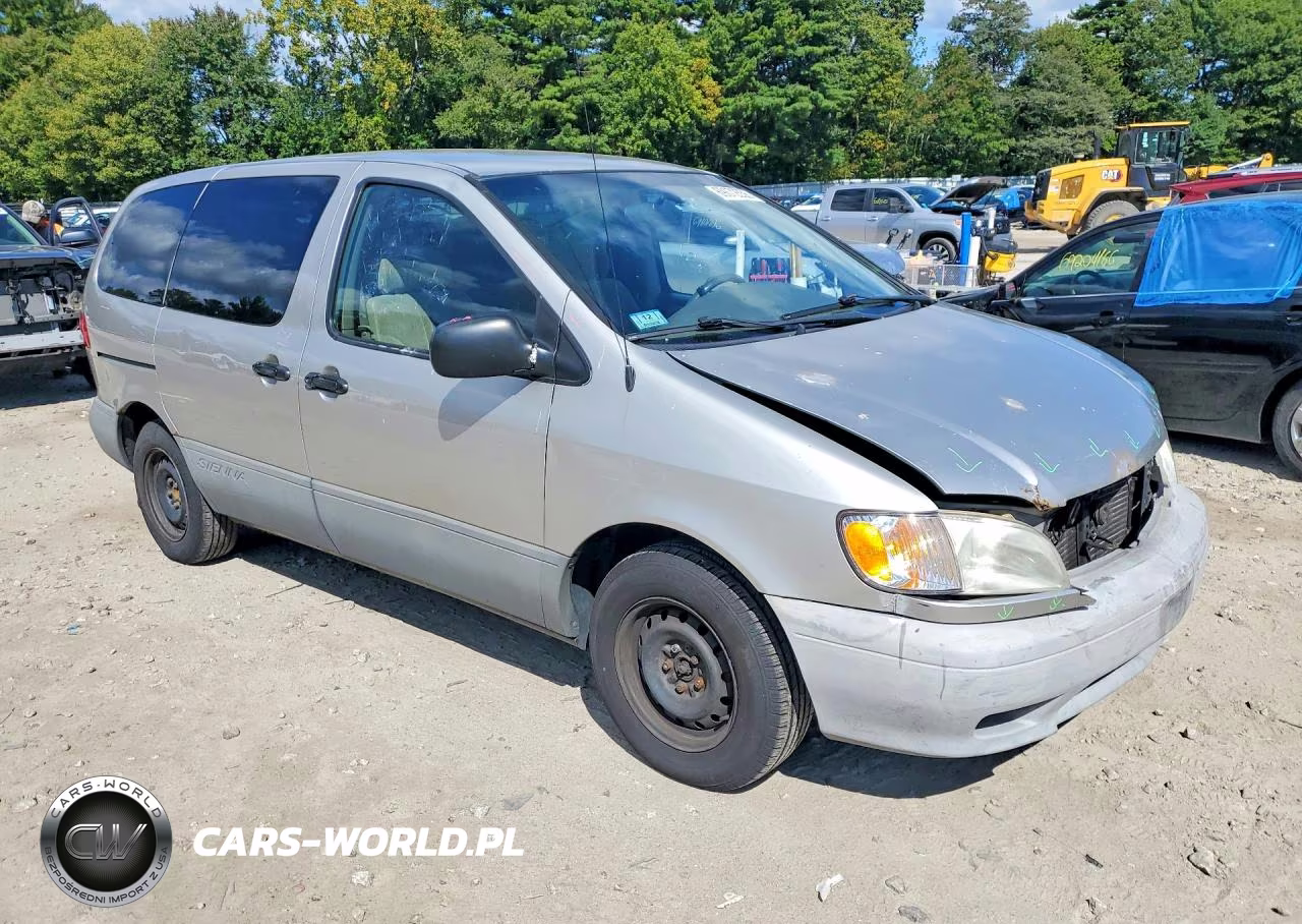 2001 Toyota Sienna Ce VIN:4T3ZF19C11U342434 - 4