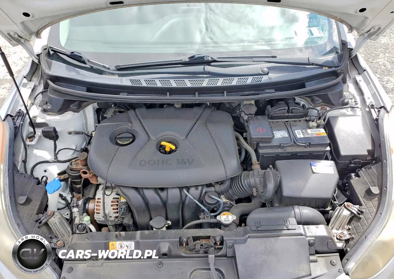 2013 Hyundai Elantra Gls VIN:KMHDH4AE0DU646743 - 11