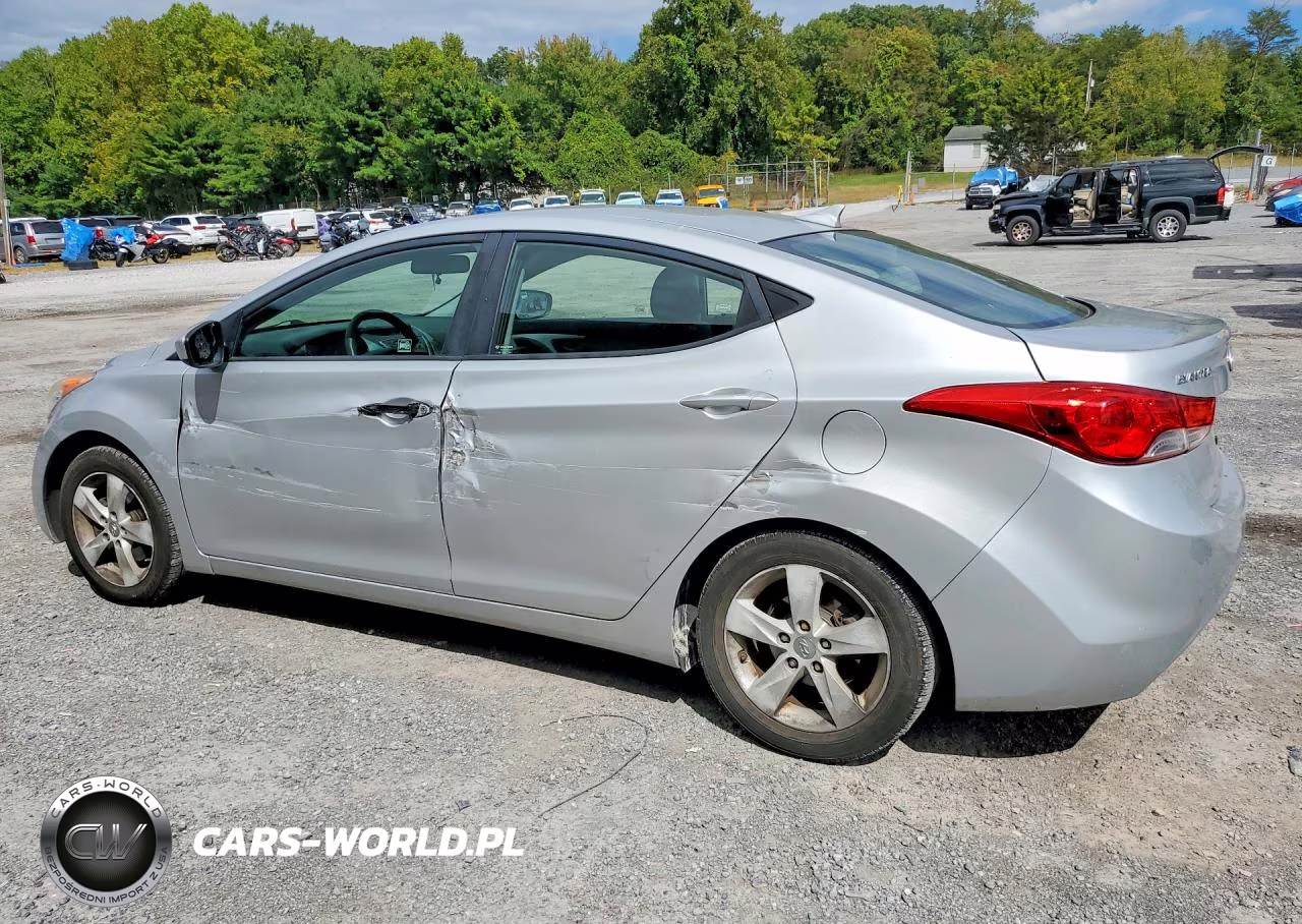 2013 Hyundai Elantra Gls VIN:KMHDH4AE0DU646743 - 2