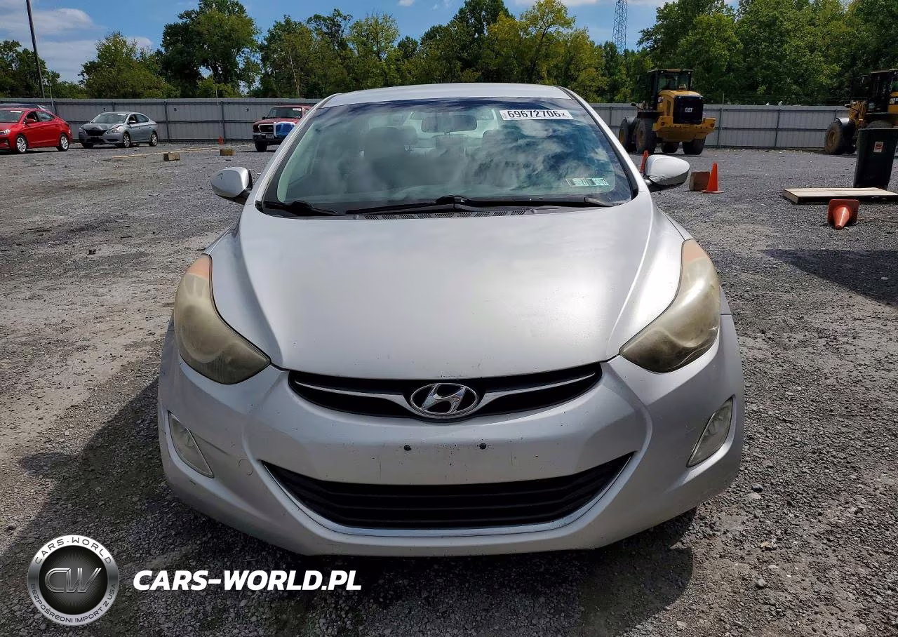 2013 Hyundai Elantra Gls VIN:KMHDH4AE0DU646743 - 5
