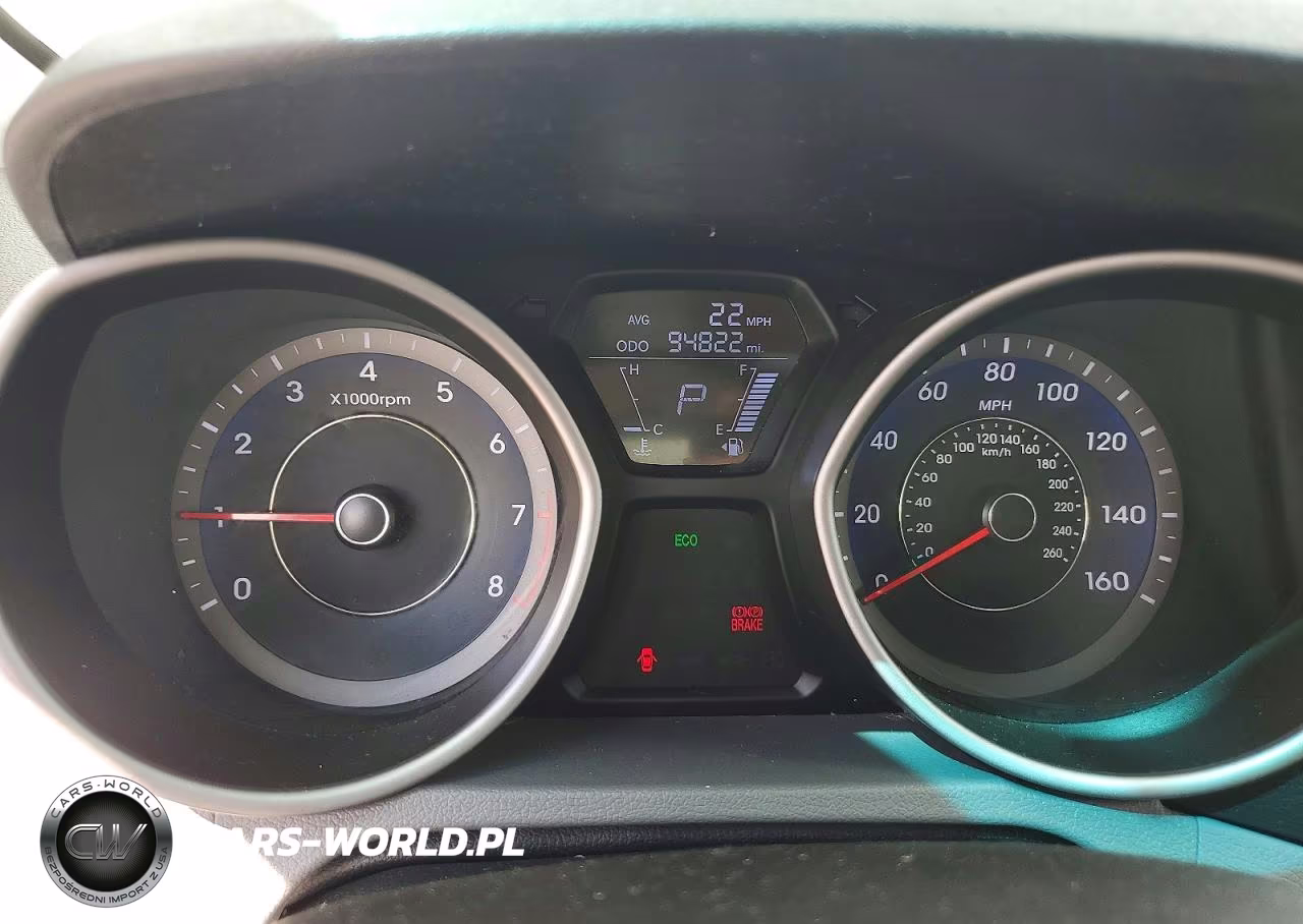 2013 Hyundai Elantra Gls VIN:KMHDH4AE0DU646743 - 9