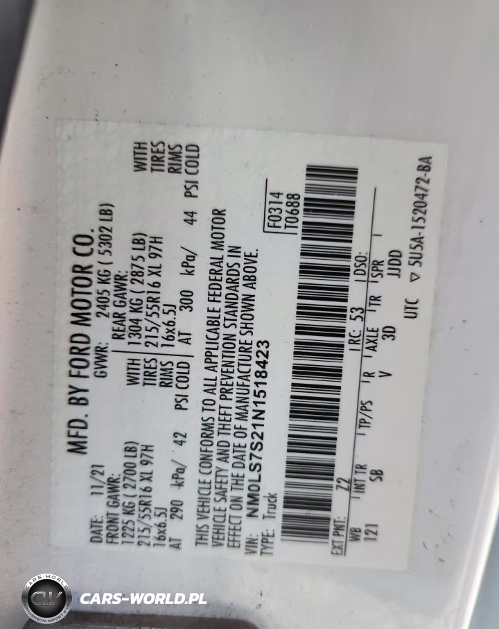 2022 Ford Transit Connect Xl VIN:NM0LS7S21N1518423 - 13