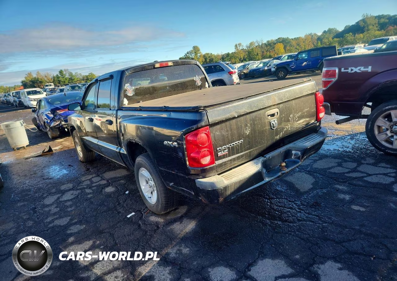 2008 Dodge Dakota Quad Slt VIN:1D3HW48KX8S590665 - 2