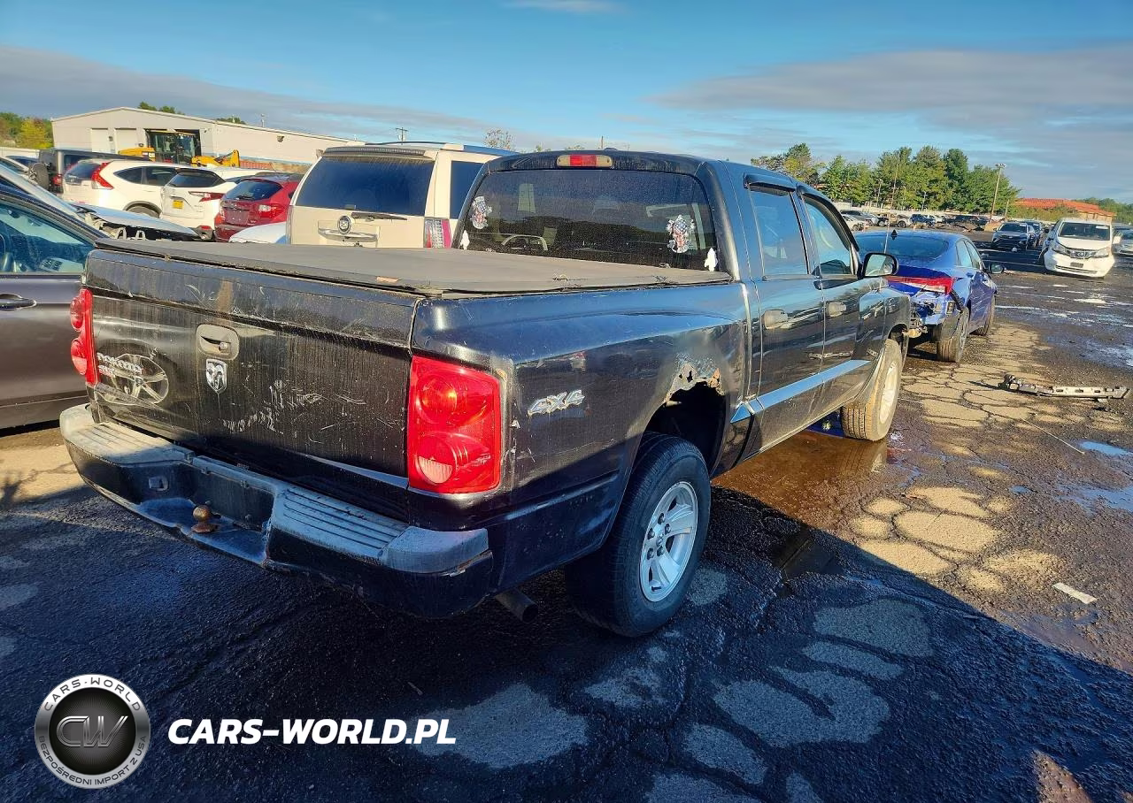 2008 Dodge Dakota Quad Slt VIN:1D3HW48KX8S590665 - 3