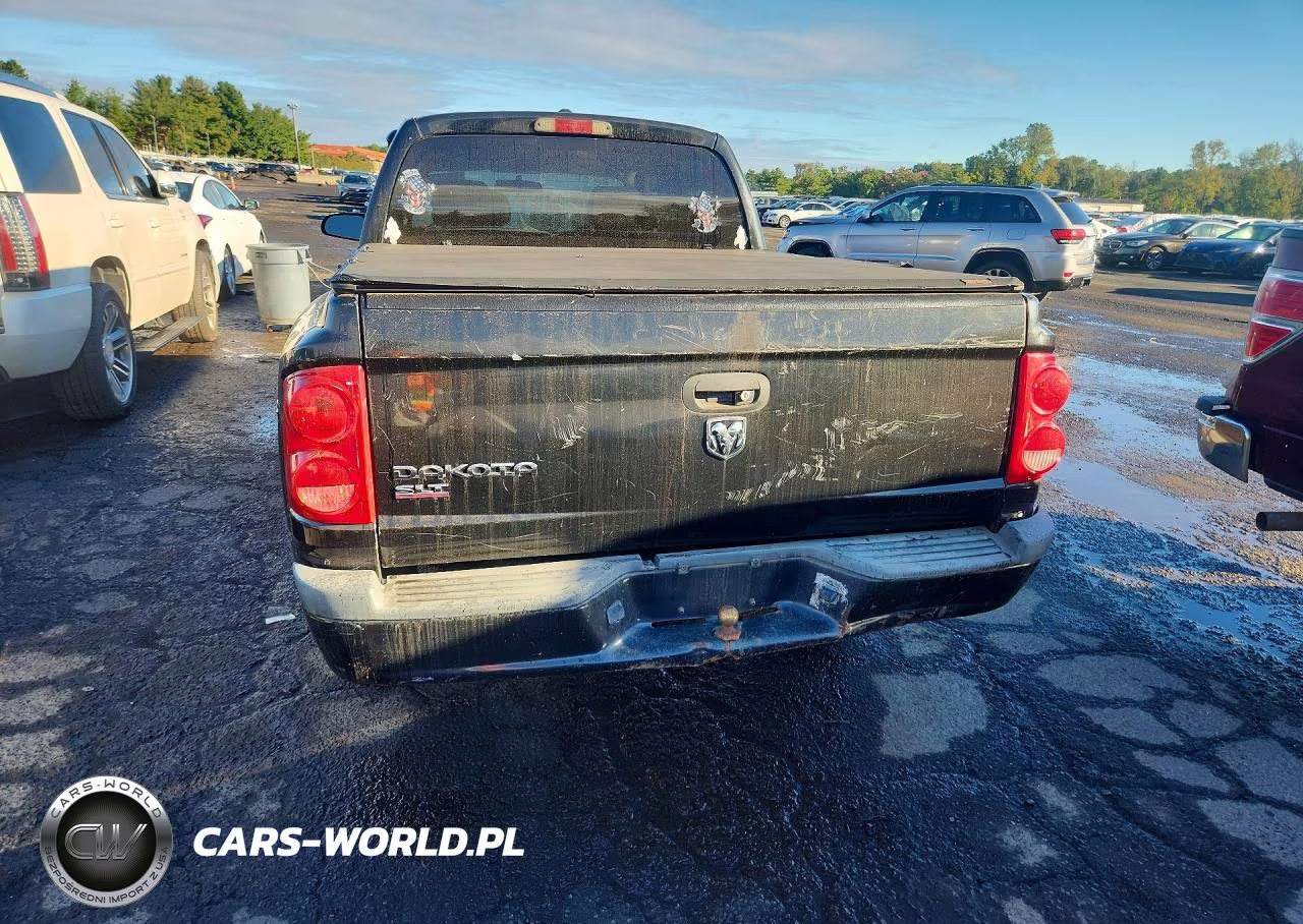 2008 Dodge Dakota Quad Slt VIN:1D3HW48KX8S590665 - 6