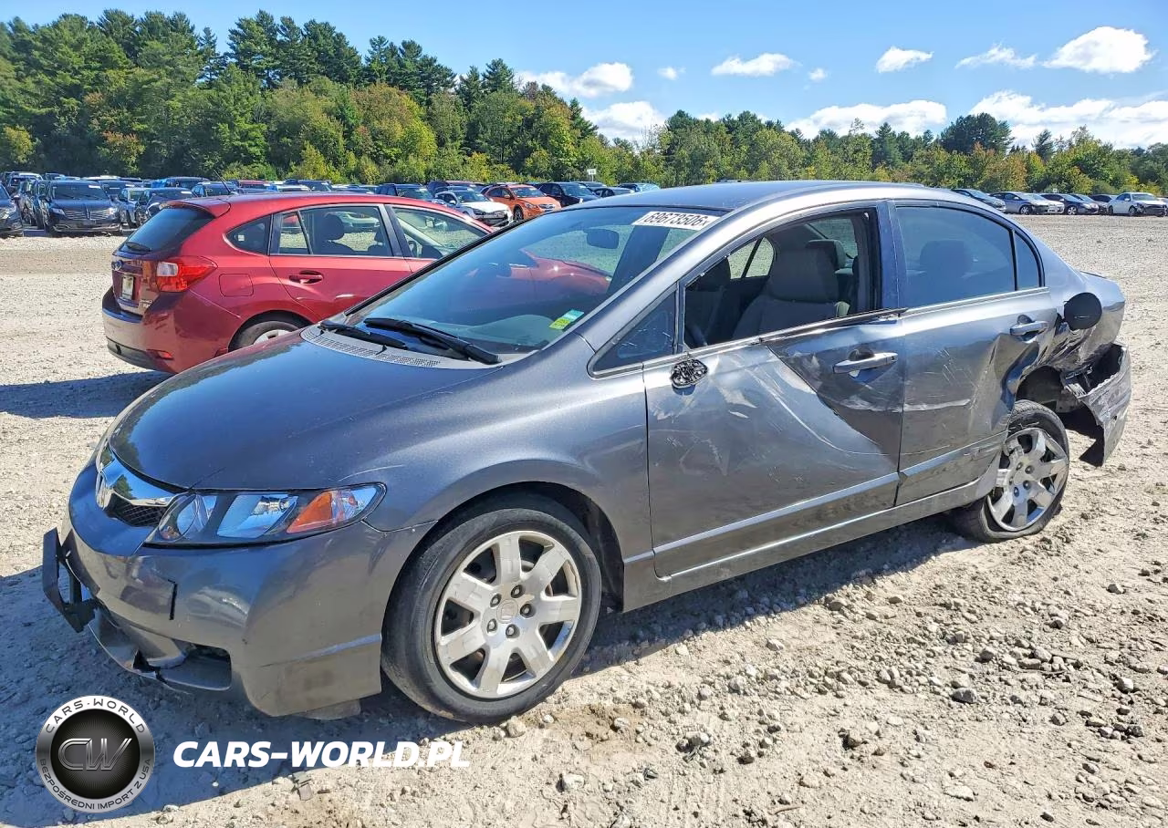 2010 Honda Civic Lx VIN:2HGFA1F56AH311270 - 1