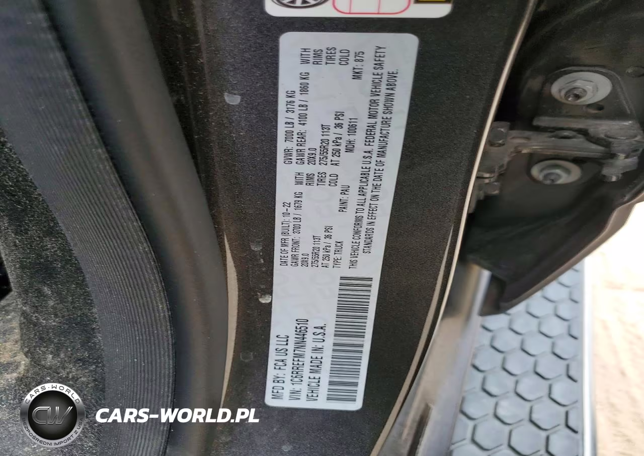 2022 Ram 1500 Big Horn-Lone Star VIN:1C6RREFM7NN446510 - 12