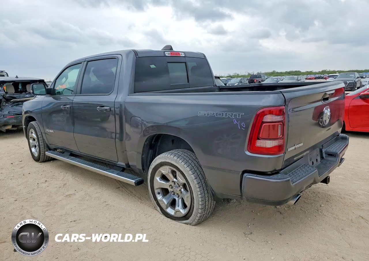 2022 Ram 1500 Big Horn-Lone Star VIN:1C6RREFM7NN446510 - 2