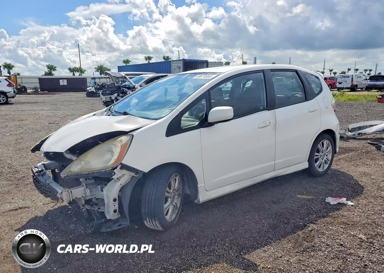 2009 Honda Fit Sport VIN:JHMGE88699S056834 - 1