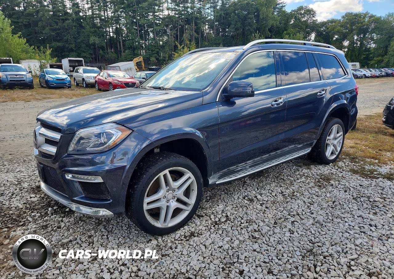 2013 Mercedes-Benz Gl 550 4Matic VIN:4JGDF7DE0DA100061 - 1