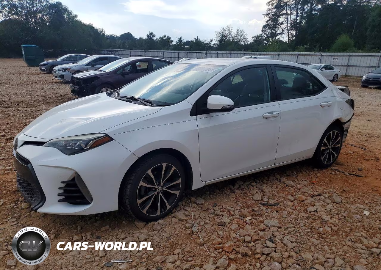2017 Toyota Corolla Se VIN:2T1BURHEXHC856053 - 1