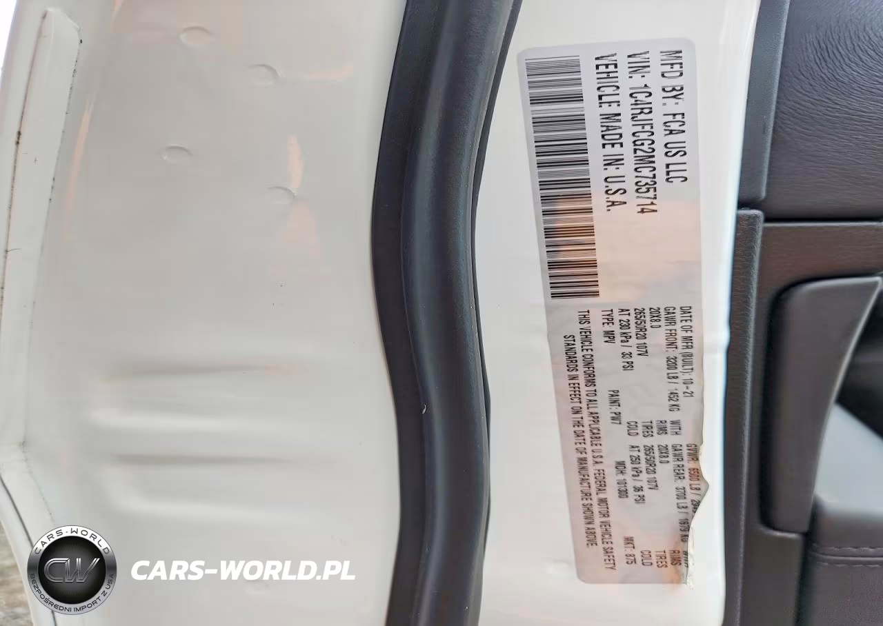 2021 Jeep Grand Cherokee Overland VIN:1C4RJFCG2MC735714 - 13