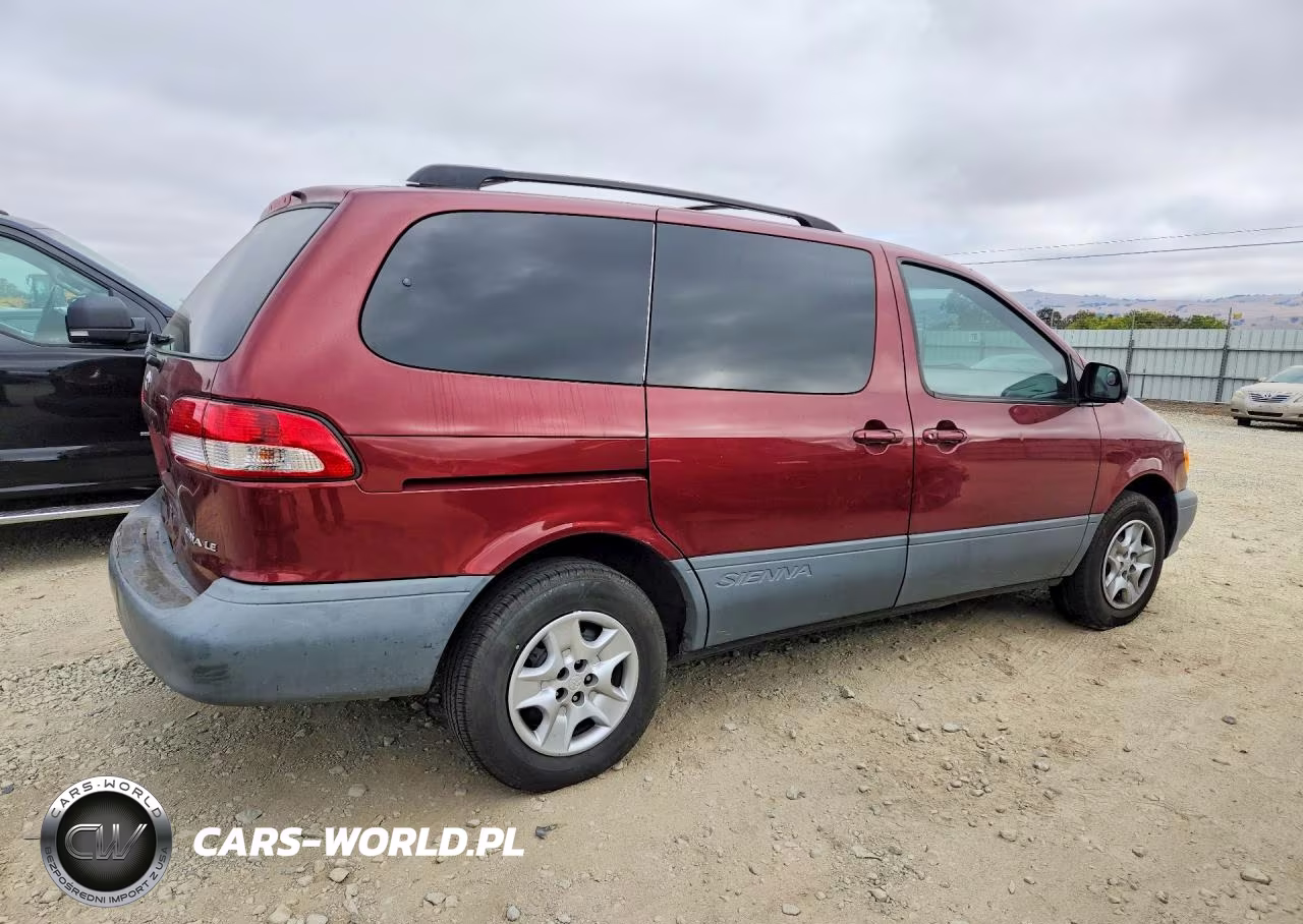 2002 Toyota Sienna Le VIN:4T3ZF13C12U488519 - 3
