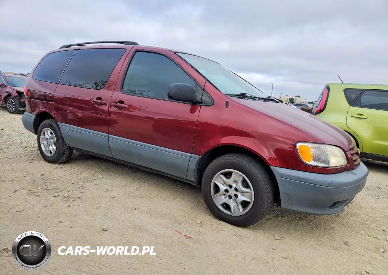 2002 Toyota Sienna Le VIN:4T3ZF13C12U488519 - 4