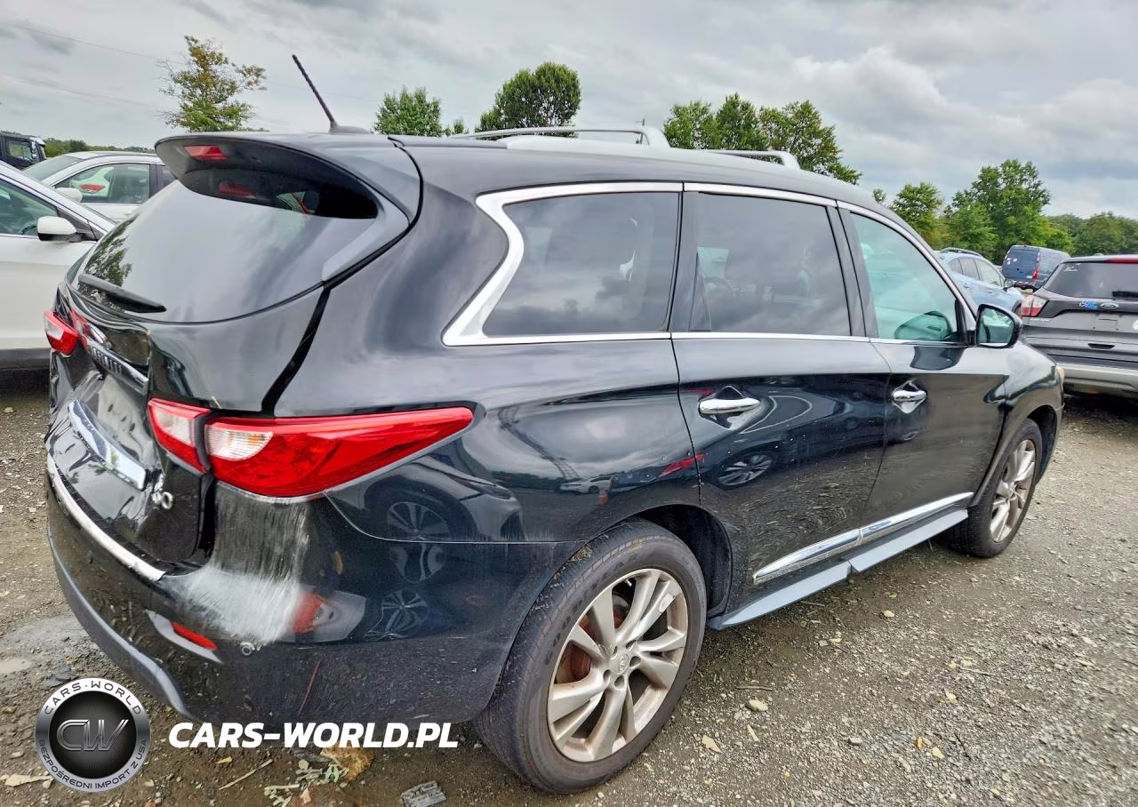 2015 Infiniti Qx60 Base VIN:5N1AL0MMXFC534652 - 3