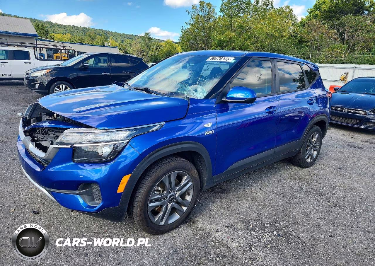 2021 Kia Seltos Lx VIN:KNDEPCAA9M7134755 - 1