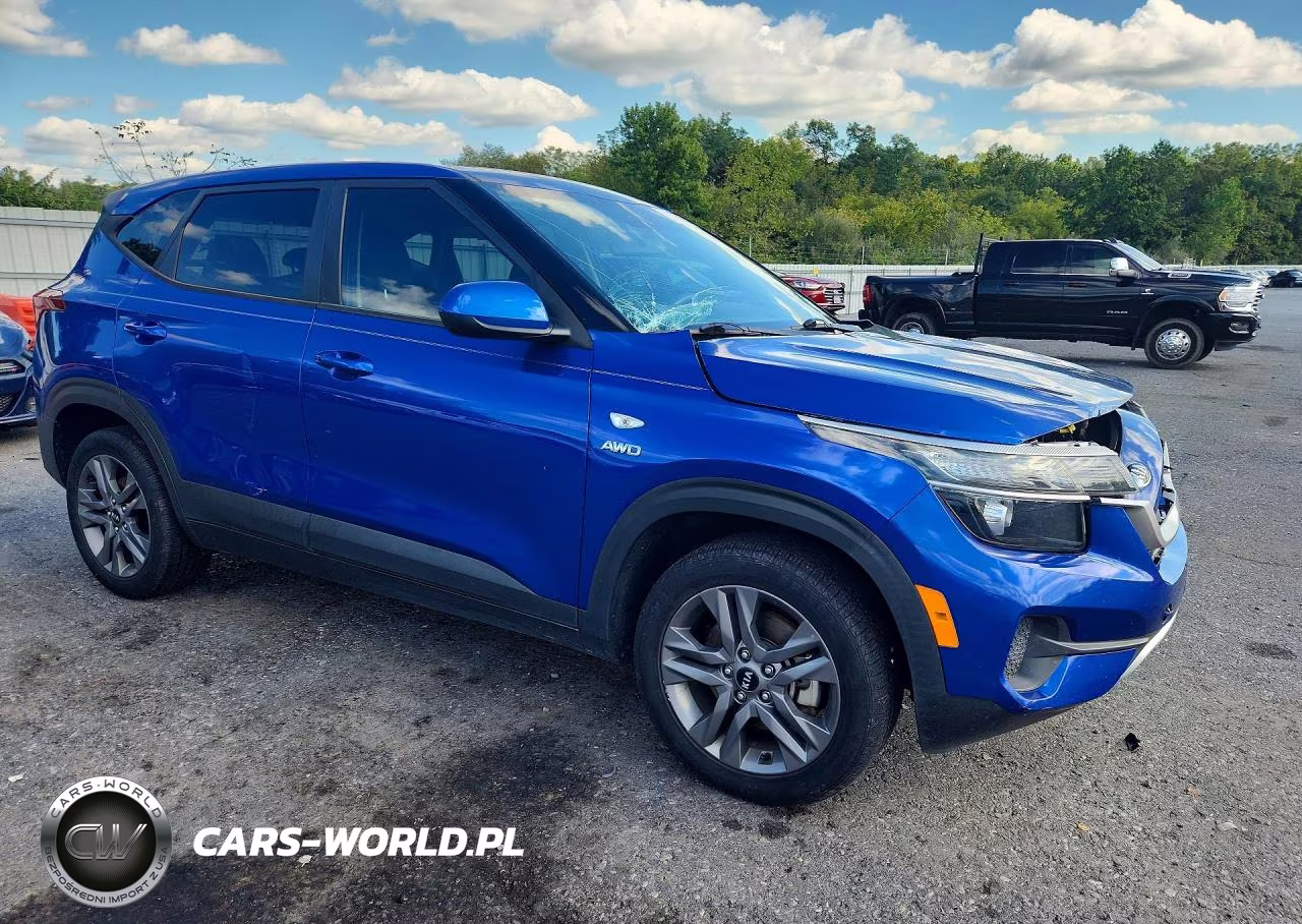 2021 Kia Seltos Lx VIN:KNDEPCAA9M7134755 - 4
