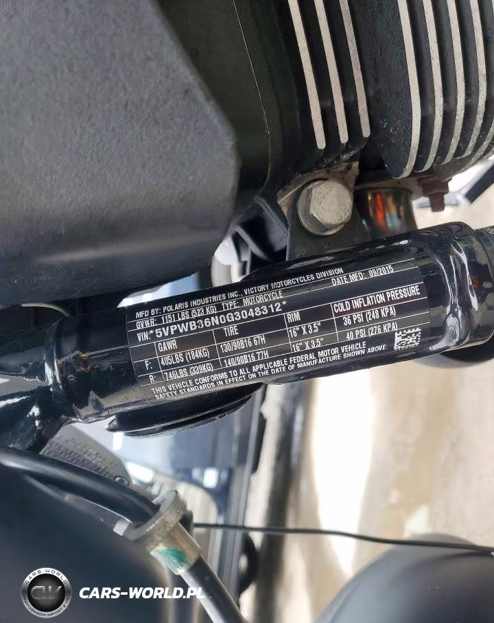 2016 Victory Motorcycles High-Ball VIN:5VPWB36N0G3048312 - 9