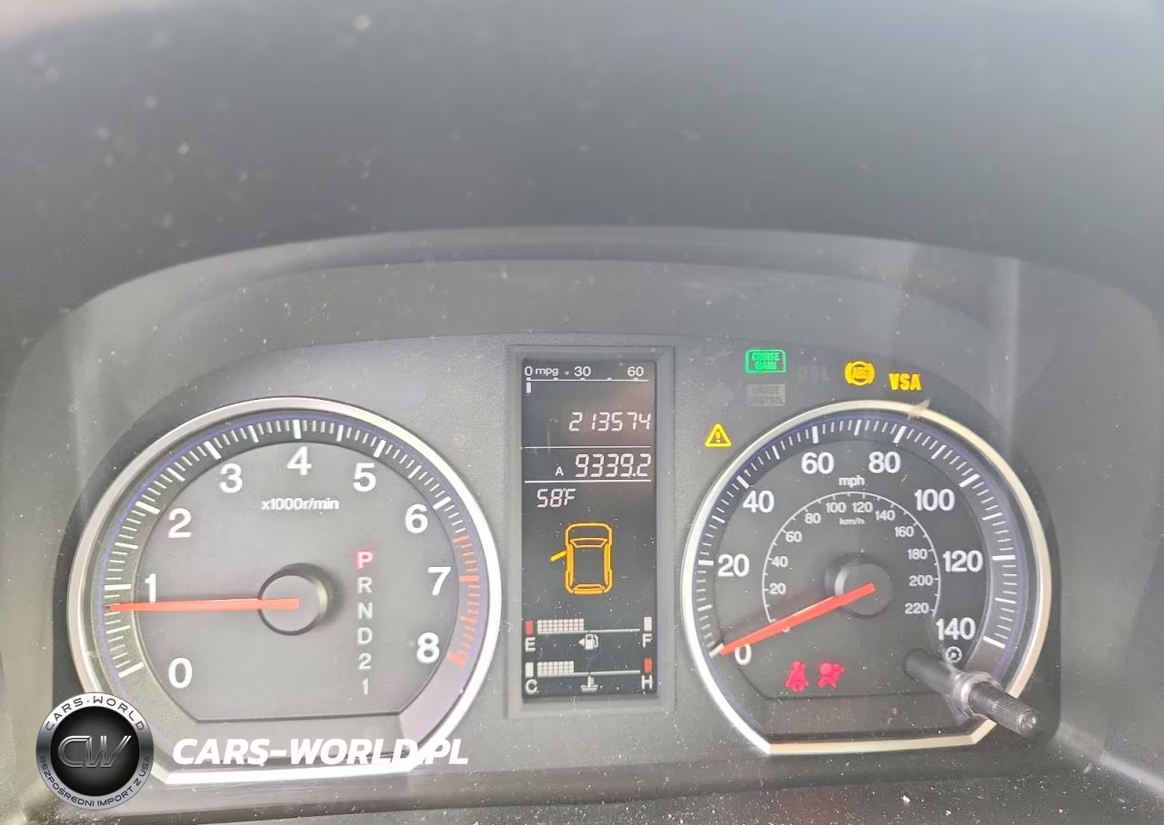 2009 Honda Cr-V Ex VIN:JHLRE48559C004494 - 9