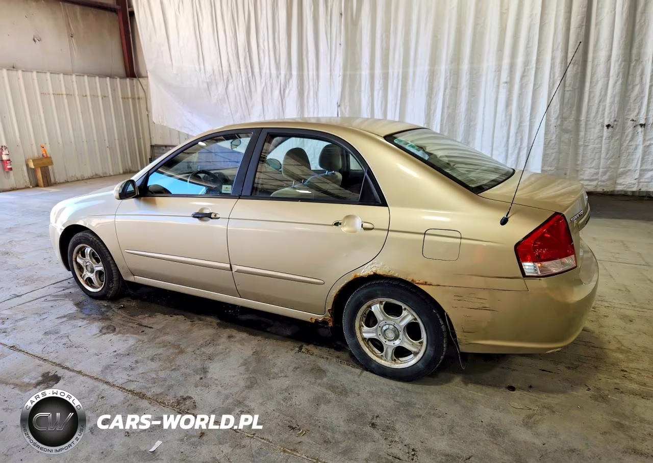 2009 Kia Spectra Lx VIN:KNAFE222795665478 - 2