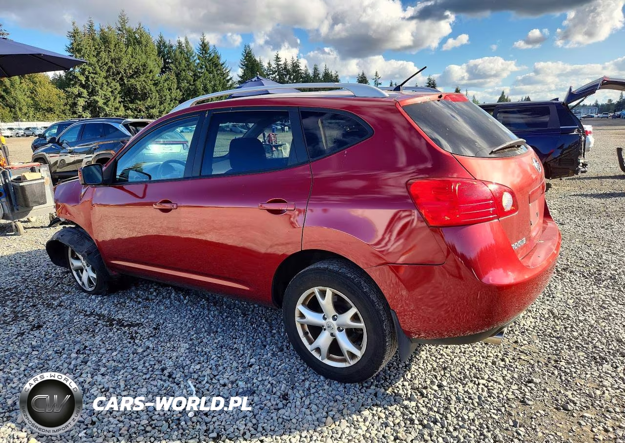 2009 Nissan Rogue S VIN:JN8AS58T39W042008 - 2