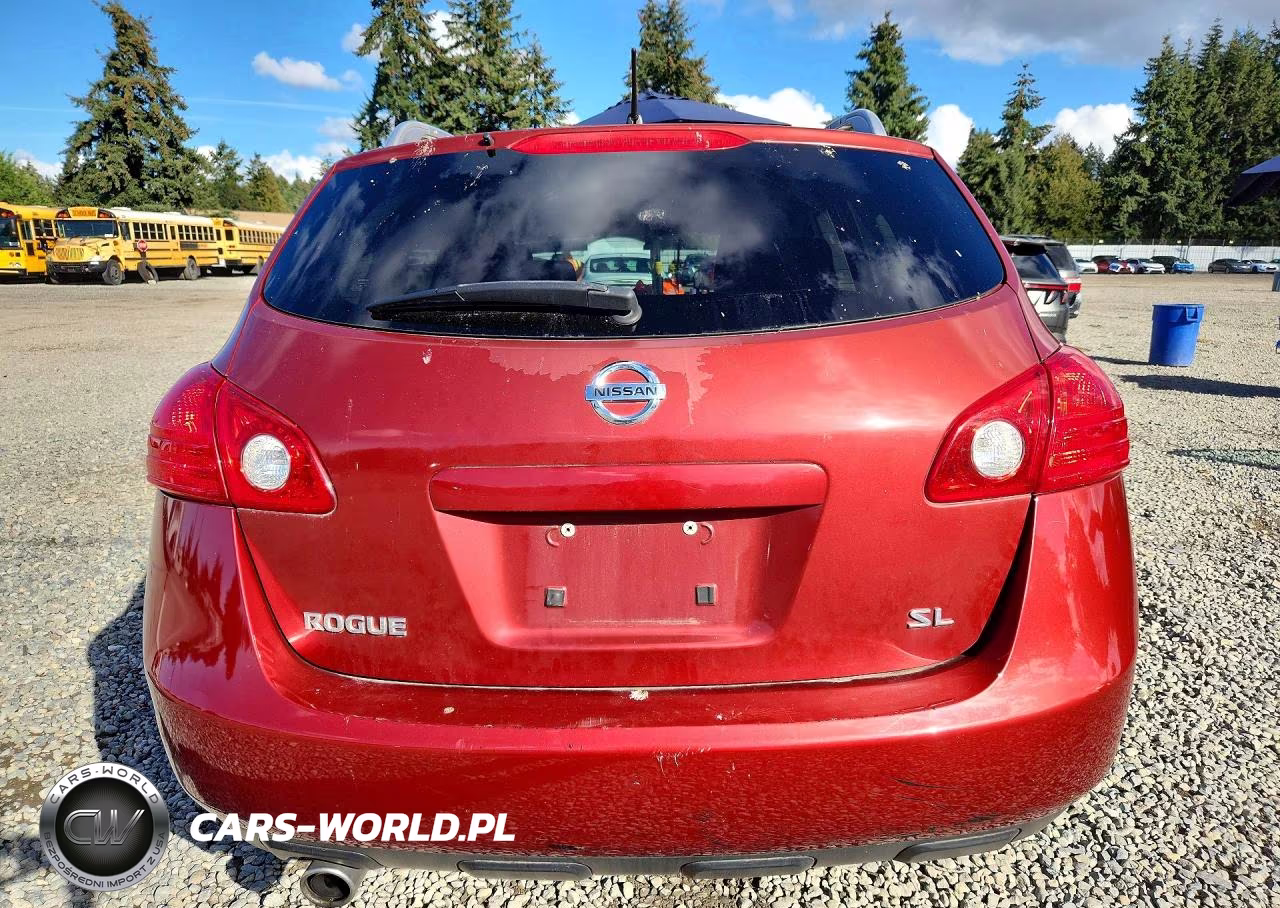 2009 Nissan Rogue S VIN:JN8AS58T39W042008 - 6