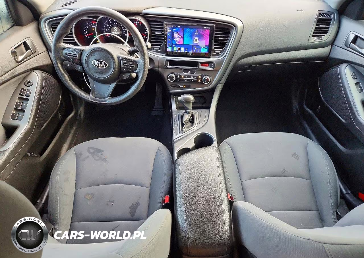 2015 Kia Optima Lx VIN:5XXGM4A78FG443249 - 8