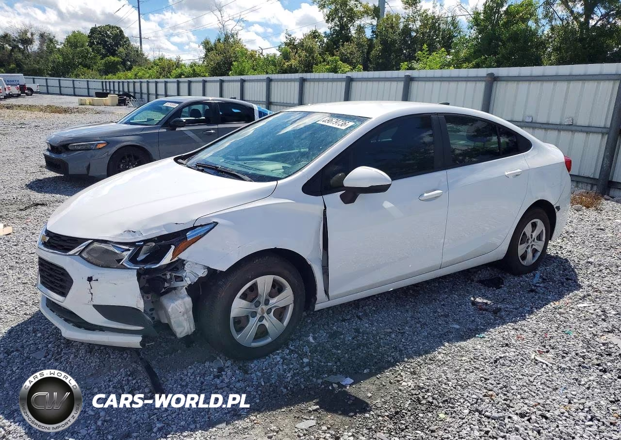 2018 Chevrolet Cruze Ls VIN:1G1BC5SM3J7199110 - 1