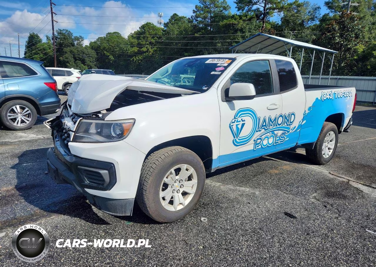 2021 Chevrolet Colorado Lt VIN:1GCHSCEA2M1270606 - 1
