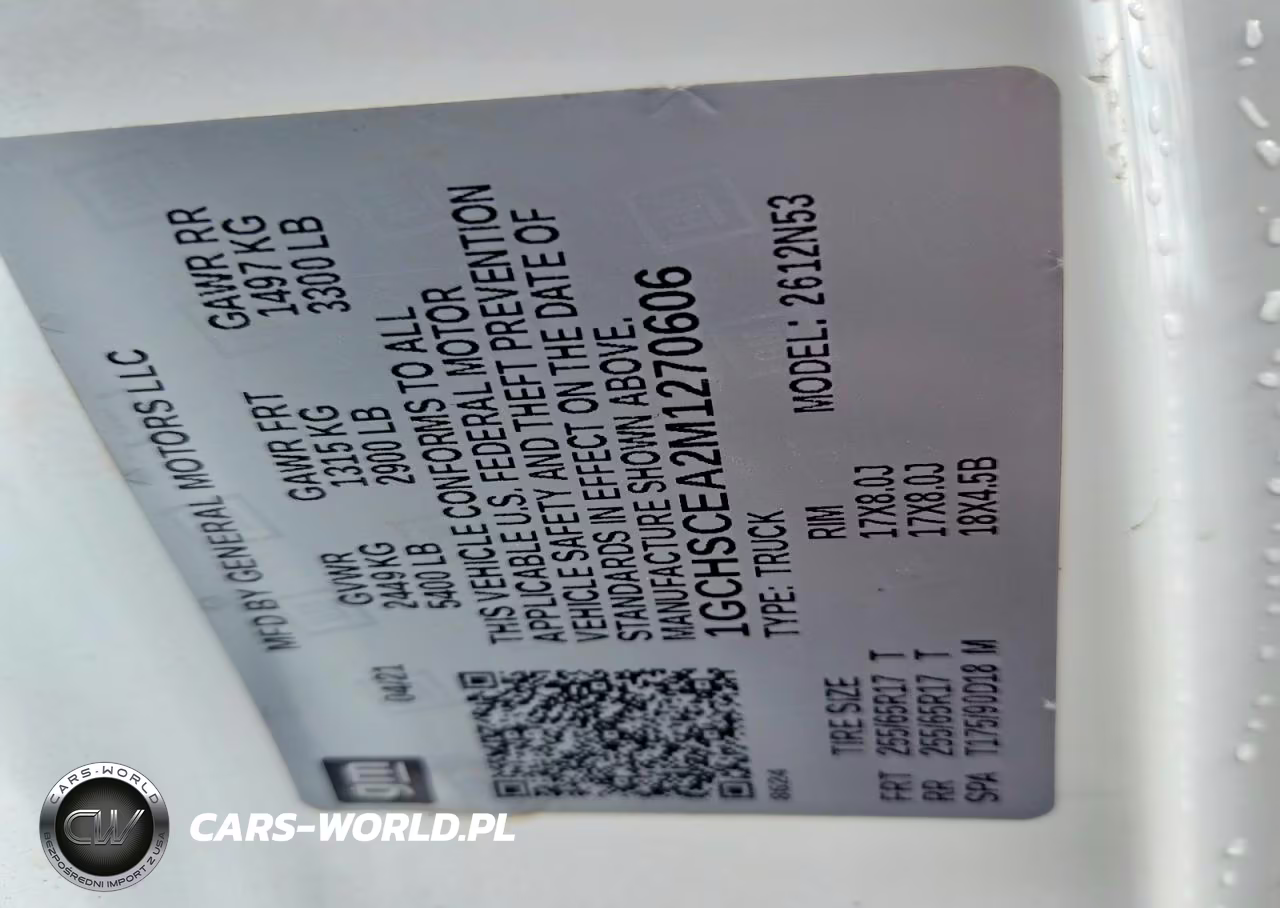 2021 Chevrolet Colorado Lt VIN:1GCHSCEA2M1270606 - 12