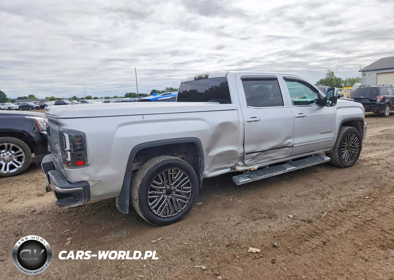 2016 GMC Sierra K1500 Sle VIN:3GTU2MEC6GG376522 - 3