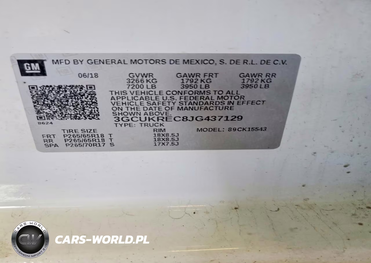 2018 Chevrolet Silverado K1500 Lt VIN:3GCUKREC8JG437129 - 12