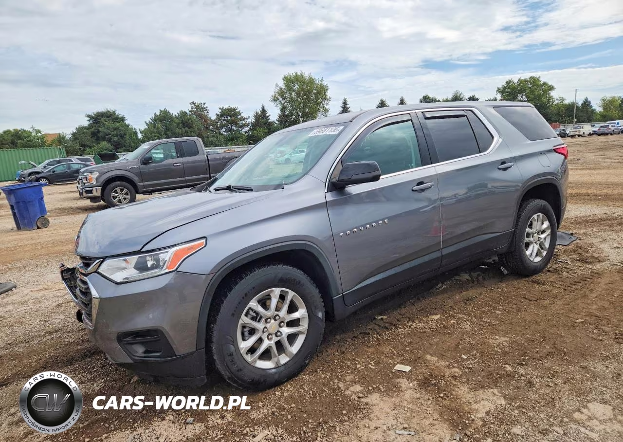 2021 Chevrolet Traverse Ls VIN:1GNEVFKW1MJ134924 - 1