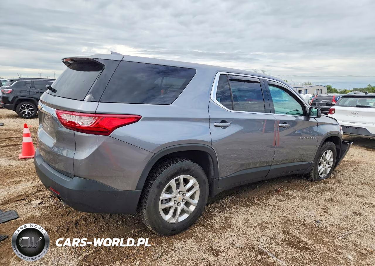 2021 Chevrolet Traverse Ls VIN:1GNEVFKW1MJ134924 - 3